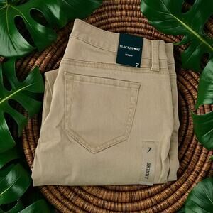 Blackheart Hot Topic NWT Women's Junior 7 Khaki Colored Skinny Jeans Stretch